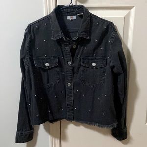 LEVIS Black Denim Jacket (Small)